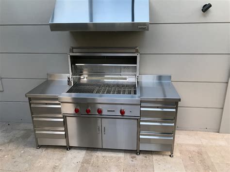 cost of steel kitchen cabinets|stainless steel bbq cabinet.